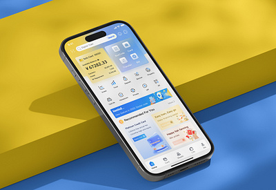 Mobile Design—Suzhou Bank Redesigned 3d app bank dashboard data visualization design finance moblie save money ui webdesig