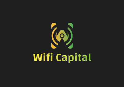 Wifi Capital branding capital design digital graphic design illustration logo redesign technology vector website wifi