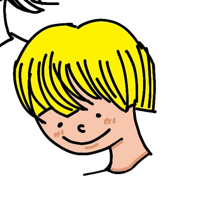 Smiling boy animation branding design graphic design illustration logo vector