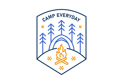 Camp Everyday 1 adventure backpacker bonfire camp campfire camping campsite explore forest hiking holiday journey mountain national park nature outdoors summer travel vacation wanderlust