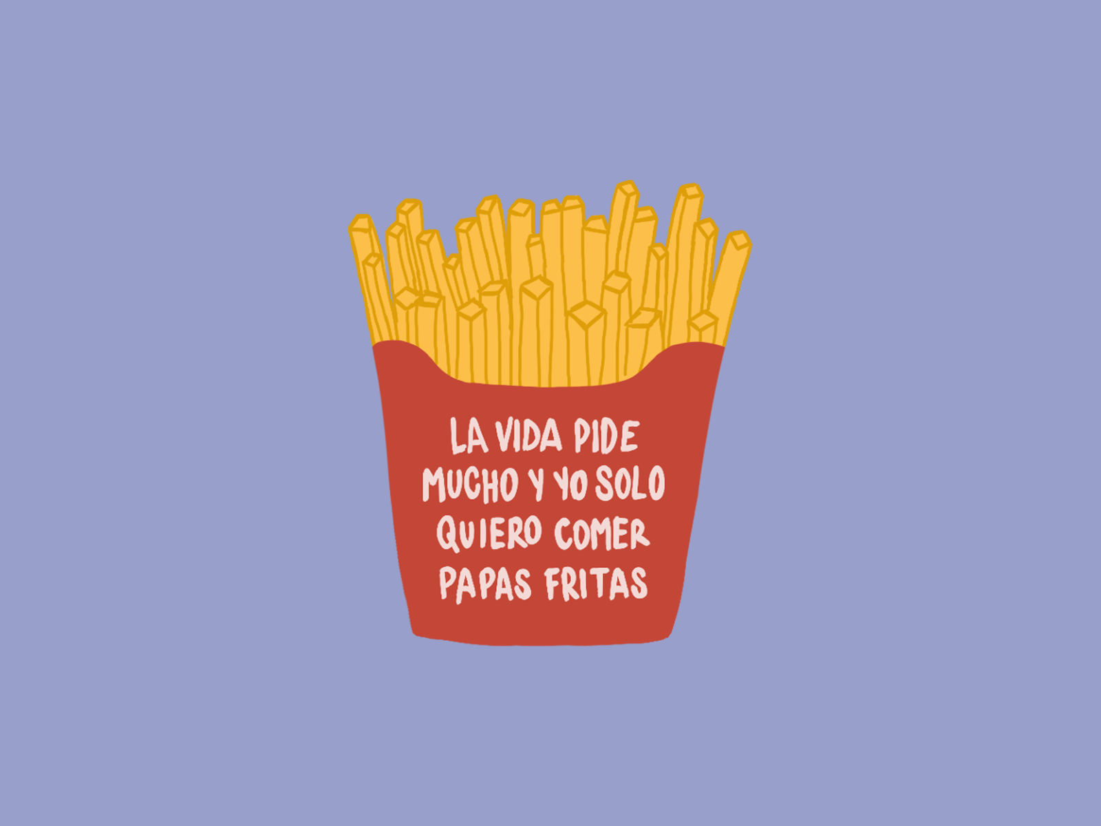 papas fritas