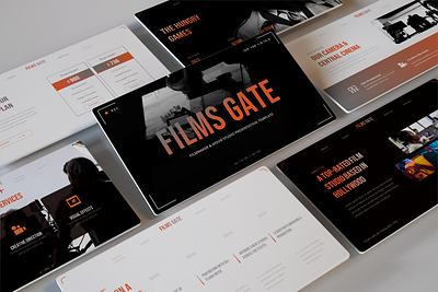 Download Movie Studio & Filmmaker Presentation Template videography