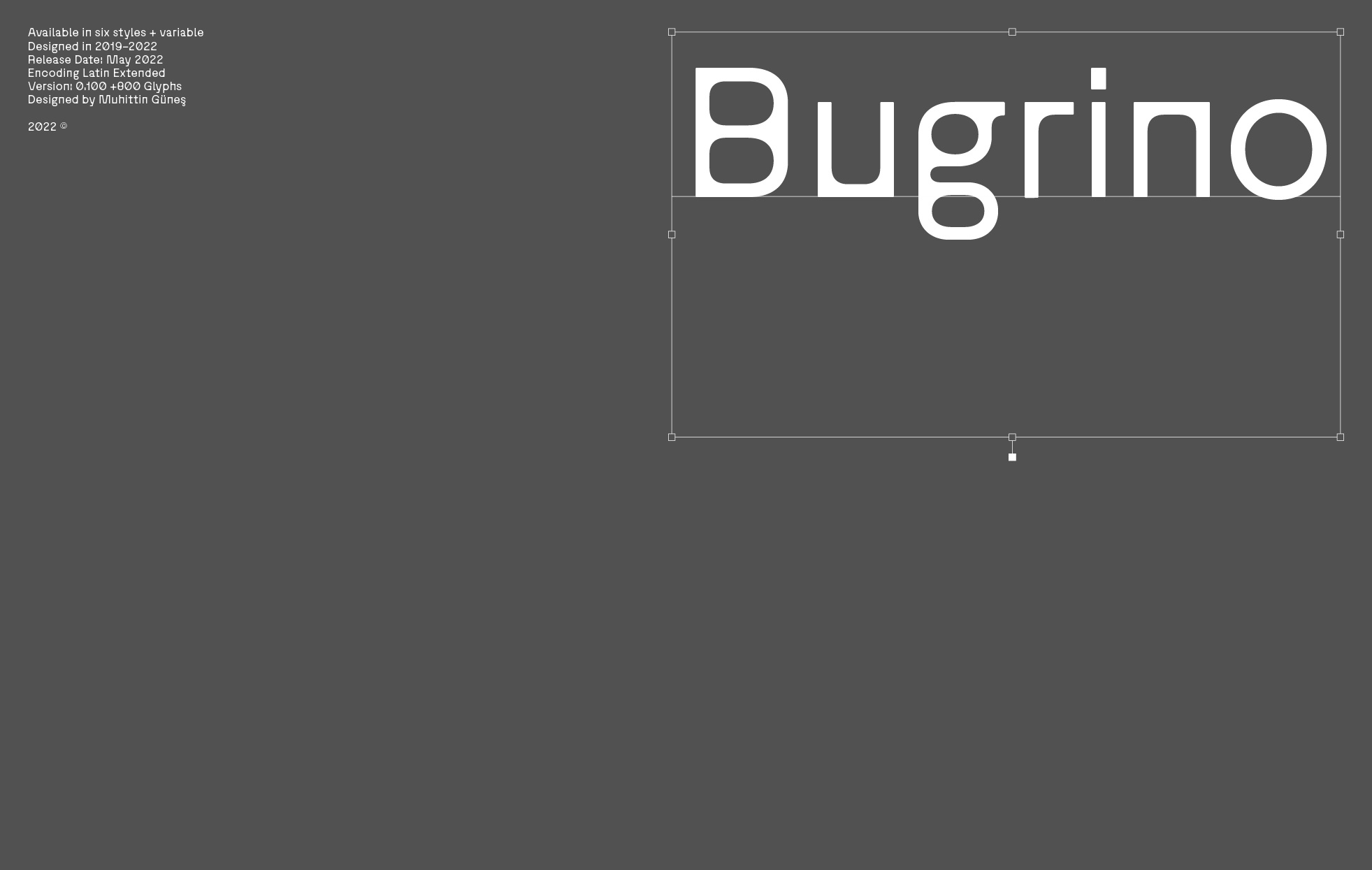Bugrino™ Font animation branding design graphic design illustration logo