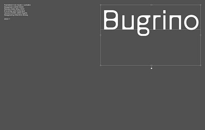 Bugrino™ Font animation branding design graphic design illustration logo