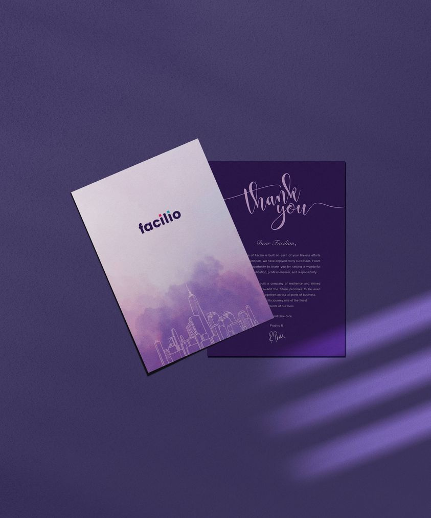 Thank you note design by Srikanth N on Dribbble