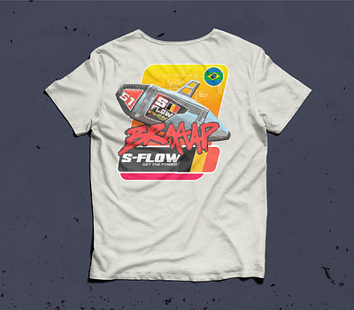 S-Flow t-shirt design branding design graphic design illustration logo t shirt tradicional