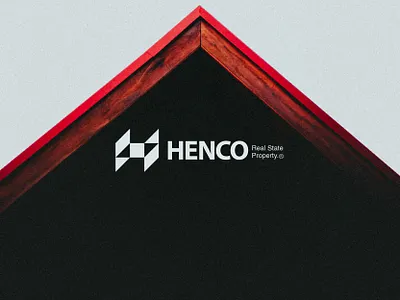 HENCO® abstract logo architechture brand identity building business logo creative logo designer exterior h letter logo h logo house interior letter logo lettermark logo design monogram logo nextmahamud property real estate startup