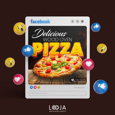 Social Media Post for a Restuarant company branding company post facebook post food post restaurant social media post social media post design