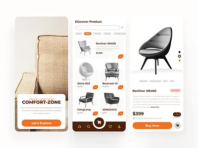 Furniture Mobile App Design - Ecommerce App architecture brand identity design agency branding cheap furniture app ecommerce app figma furniture app design furniture mobile app furniture mobile app design furniture shop halalagency interior design living room luxury furniture mobile app minimalist design modern furniture app product design rental app figma ui design used furniture app