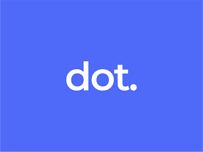 dot. 3d branding design graphic design logo socialmedia ui vector