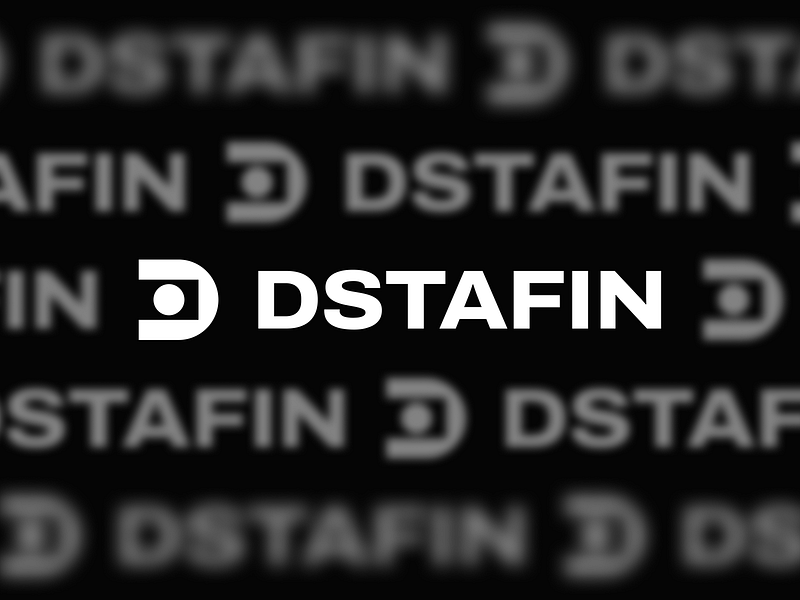 Dstafin - Logo design for the crypto trading platform 3d blockchain blockchain branding brand book brand identity branding branding design crypto graphic design logo logo design logobook minimal visual identity