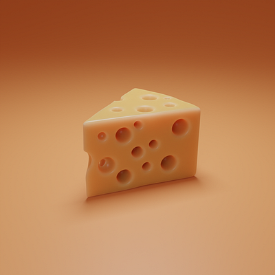 Hold my cheese 3d 3dart blender cheese cycles design illustration illustrator modeling render web design