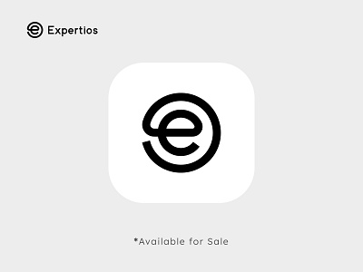 expertios logo, branding design, logos, logomark, logo design app icon brand identity branding design e letter e logo expertios files graphic design logo logo design logos minimal modern thread vector