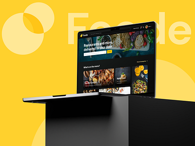 Foode Website | Website responsive branding delivery food responsive ui web app web design web responsive website