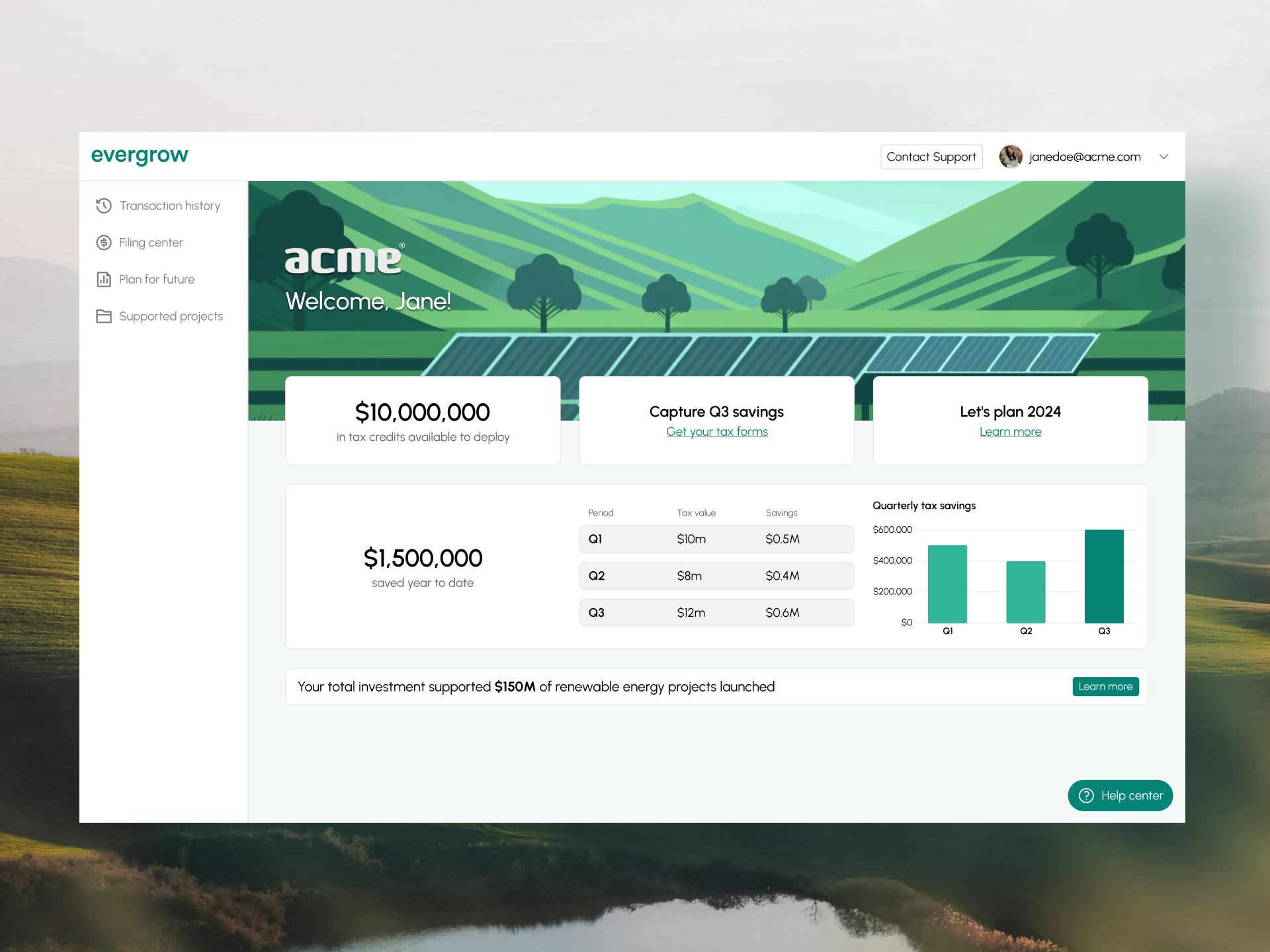 Example of Web Application