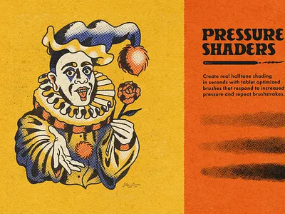 Halftone Brushes for Photoshop #9 app branding design graphic design illustration logo typography ui ux vector