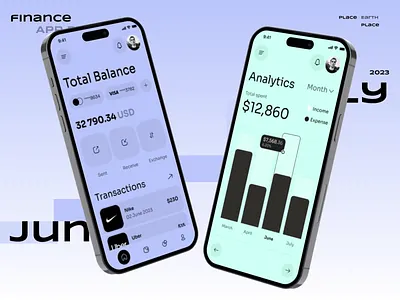 FinXpert-Finance App animation app app design awe bank bank app banking banking app card finance finance app fintech ios mobile app money motion graphics payment personal finance wallet