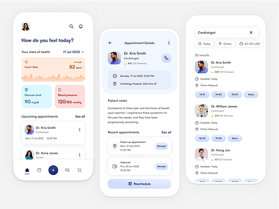 Health Medical App 💊 by Patryk Stańczyk for Together on Dribbble