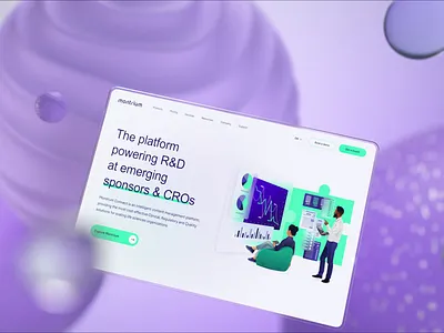 Montrium 2d 3d adobe illustrator after effects agency animation business case study character corporate desktop illustration illustrator ui uiux ux video web web design website