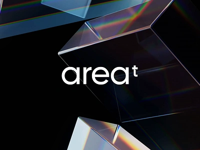 Area T Branding 3d 3d shapes animation area brand branding chroma clean cube design festival future futuristic gamma logo moving music party techno ui