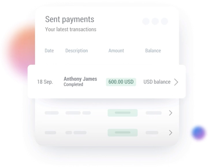 Payment platform UI animation animation payment platfrom ui