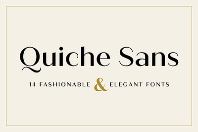 Quiche Sans Font Family app branding design graphic design illustration logo typography ui ux vector