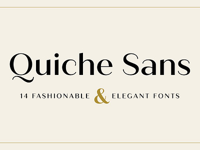 Quiche Sans Font Family app branding design graphic design illustration logo typography ui ux vector