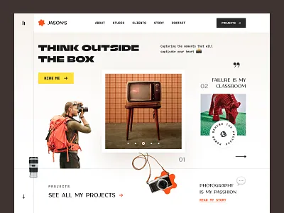 Photographer Portfolio Website art camera cameraman event management folio landing page photo photographer photoshoot portfolio web design web designer web page web site webdesign website website design wildlife