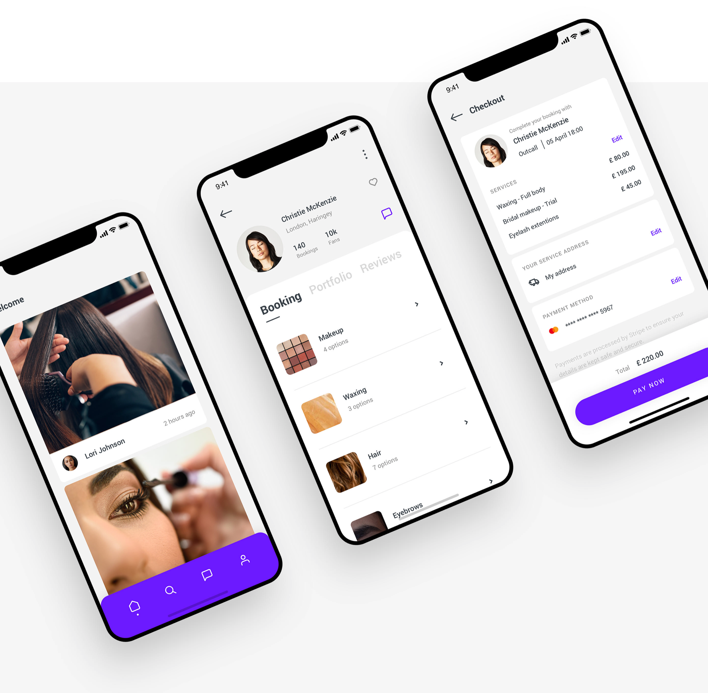 Stylist Finder app app design finder mobile mobile design search ui stylist ui ui design ux