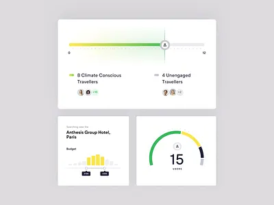 Components chart components data graph green price range slider stat ui ux yellow