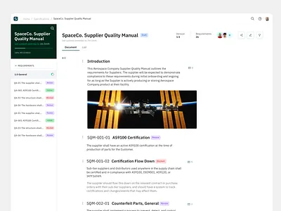 Document View aerospace analytics app dashboard dashboardui data dataanalytics datavisualization design desktop document view industry product design site ui userexperience userinterface ux view web