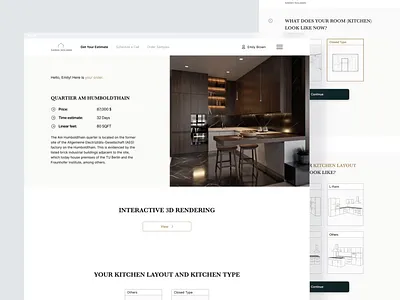 Website For Kitchen Redesign Company after effects animation design figma furniture wesbite homapage interior landing ui ui animation ui design ux web web design web designer website