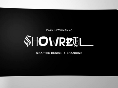 Cinematography Reel Intro Sequence animation branding design graphic design logo motion graphics vector