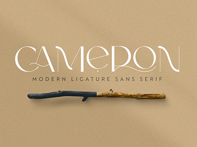 Cameron | Modern Sans Serif Font app branding design graphic design illustration logo typography ui ux vector