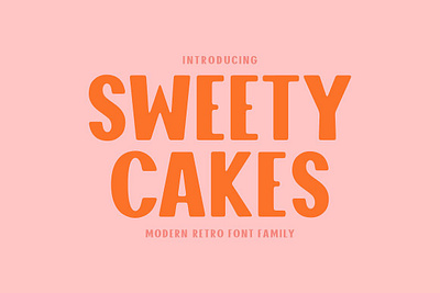 Sweety Cakes Font Family app branding design graphic design illustration logo typography ui ux vector