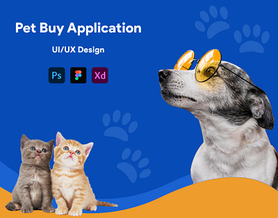 Pet care app app art artdeergeometric shape branding case study design graphic design illustration interface ui uiux ux vector