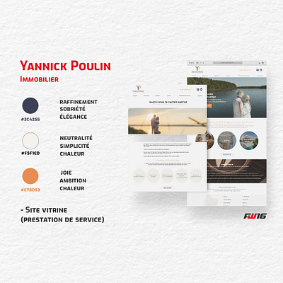 Yannick Poulin refonte de site web