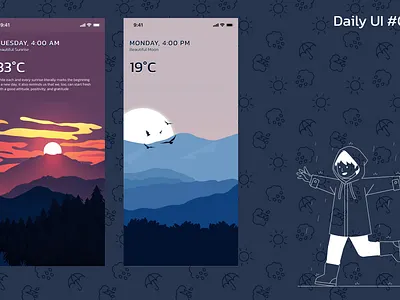 Weather 3d animation app art branding design flat graphic design icon illustration illustrator logo minimal motion graphics typography ui ux vector web website