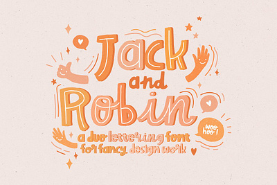 Jack & Robin app branding design graphic design illustration logo typography ui ux vector