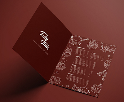 Menu Card Design banner banner design branding flyer design flyers food menu graphic design menu card design
