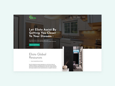 Elisto Global Ltd - Website Design appliances design designagency designcommunity dribbblers electronics inspiration project ui ux website