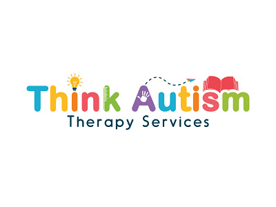 Preschool logo - Think Autism adobe artist branding creative design educationlogo graphicdesigner illustration innovatixhubdesign logo logo mark logocommunity logodesign minimalist logo photoshop preschoollogo schoollogo thinkautismpreschool unlockyoungminds vector