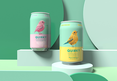 Craft beer packaging design bird branding can can packaging design design graphic design illustration illustrator marketing mockup package packaging packaging design