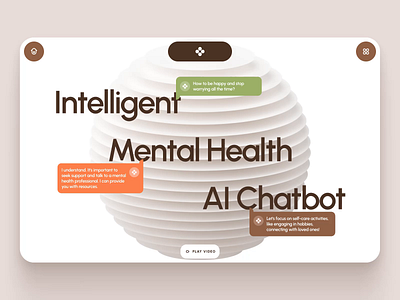 🧠SH freud.ai: Mental Health AI Chatbot Website | Virtual Care ai animation app chat chatbot dashboard health healthcare landing page light machine learning meditation mental health mindfulness ui ux virtual assistant web design website wellness