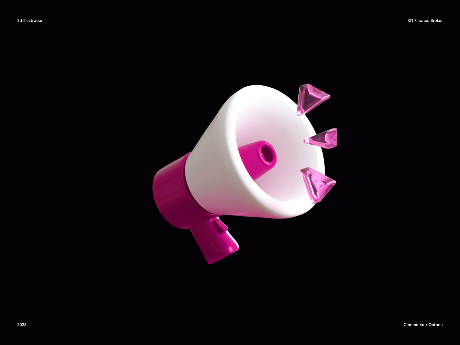 3d illustration KIT Finance Broker by Ruslan Baranchikov on Dribbble