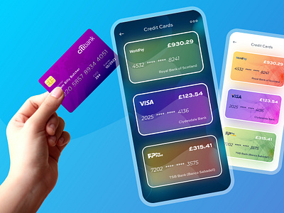 Credit Card card cerdit ui