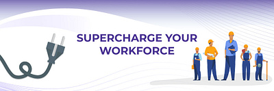 Supercharge your workforce graphic design ui