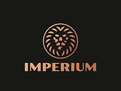Imperium concept design leo lion logo