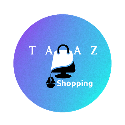 Taaz Online Shopping Logo Design branding graphic design ill illustration logo