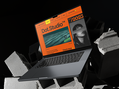 Dot.Studio - Website Design designstudio studio ui uiux websitedesign